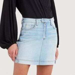 7 for all Mankind / NWT Denim Skirt